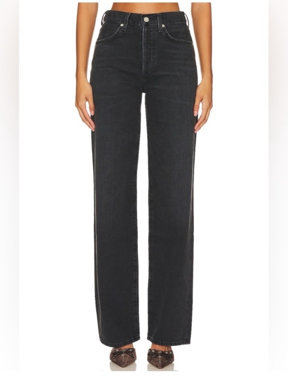 NWT Citizens Of Humanity Annina Jeans Propehcy Black Size 30